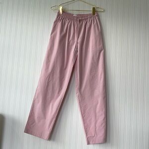 Aritzia Wilfred Free Pink Drawstring Track Pants